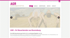 Desktop Screenshot of agr-steuerberatung.de